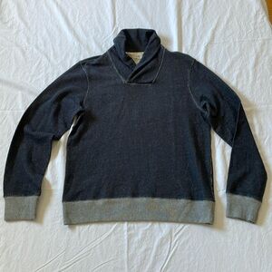 NWT CLUB MONACO Mens Shawl Collar Sweater-Sweatshirt Size L